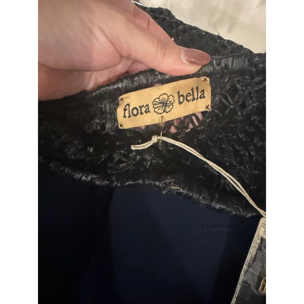 FLORABELLA Baie Straw Tote NWT